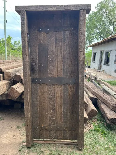 Porta Madeira Maciça