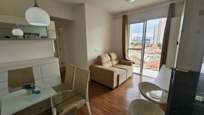 Único Mogi - Apartamento Mobiliado para Alugar no Condomínio Único Mogi com 2 Dormitórios