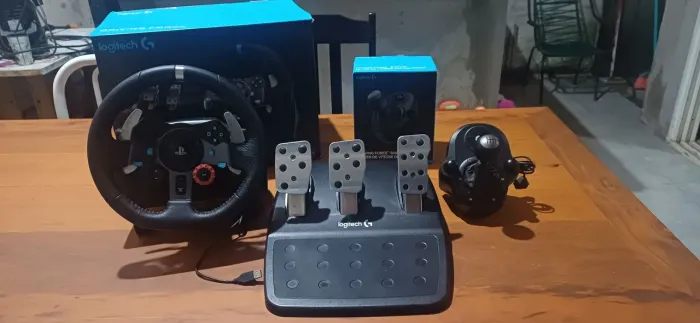 Volante G29 + Câmbio