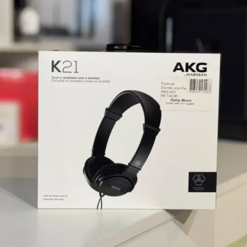 Fone de Ouvido com Fio AKG K21