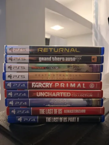 Jogos ps4 e ps5 para troca/venda