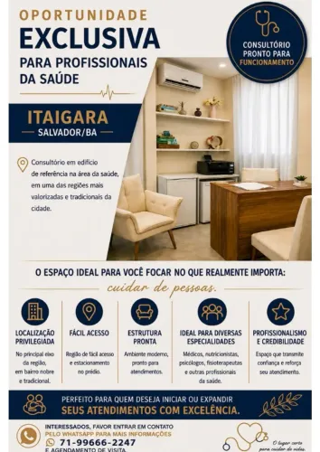 Escritório/Consultório Completo e Decorado pronto para uso
