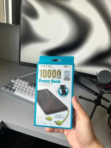 Power Bank Portátil 10.000mAh - Novo e Lacrado