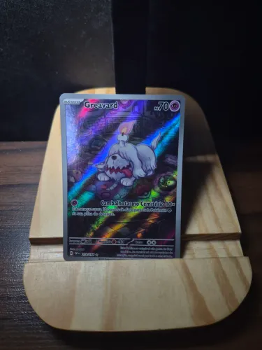 Carta Greavard original Pokemon TCG Escarlate e violeta 