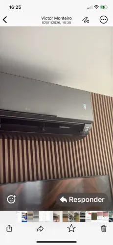 Evaporadora ARTCOOL 22.000btus LG inverter