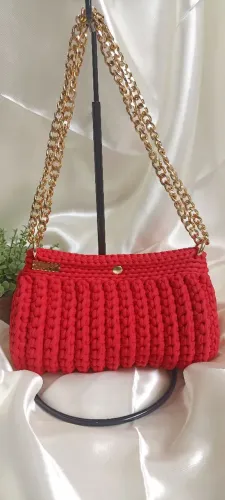 Bolsa Crochê Safira