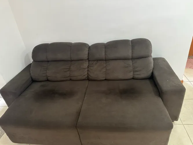 Sofá 4 lugares reclinável