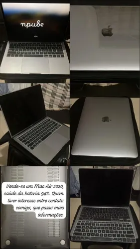 MacBook Air M1 2020 13" cinza espacial