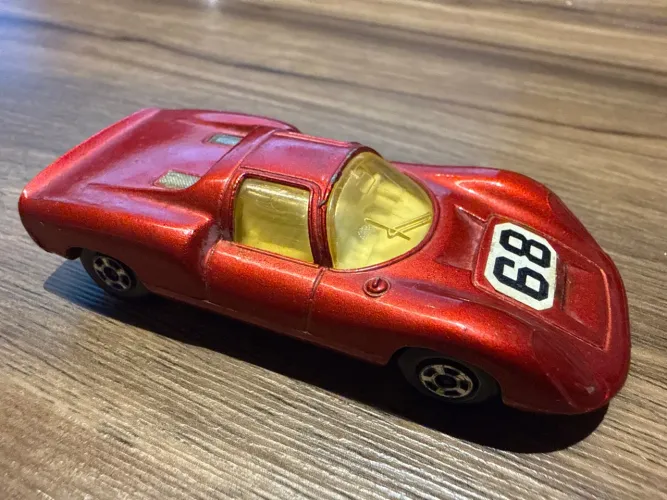 MATCHBOX LESNEY SUPERFAST PORSCHE 910 Nº 68 - MADE IN ENGLAND - VINTAGE ORIGINAL
