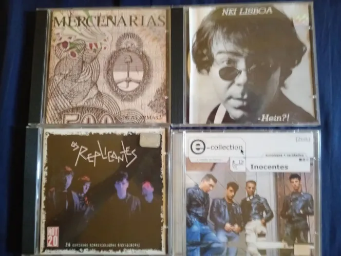 Cd Rock Surf Music Replicantes Mercenárias Inocentes Nei Lisboa Alpha Blondy Hoodoo