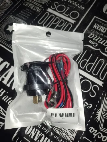 Tomada Carregador Veicular USB Turbo Novo