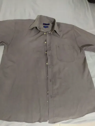 Camisa social manga curta masculino tamanho P