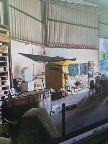 Ensacadeira industrial Areia e Pedra com balança digital em 21x