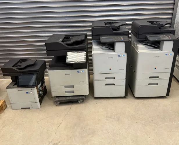 Lote de Impressoras Samsung C8640ND, K2550RX e M4580FX