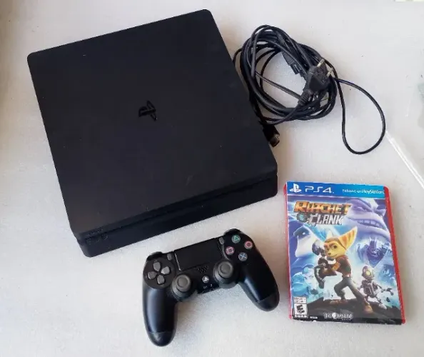 PlayStation 4 Slim 500GB - Funcionando - Usado - LEIA DESCRIÇÃO