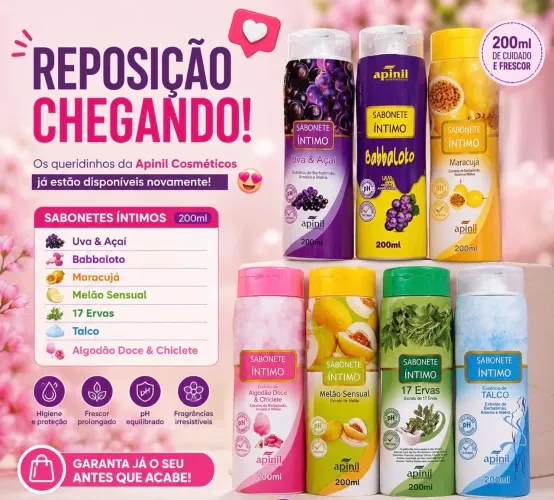 Sabonete íntimo