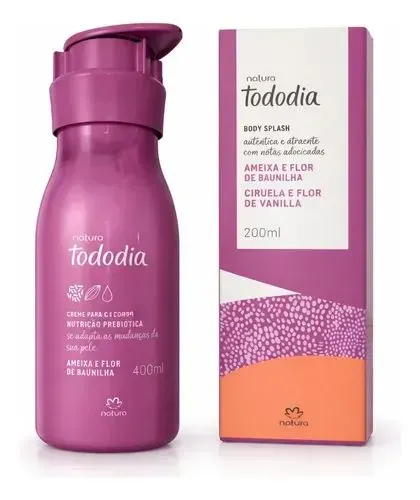 Natura Tododia Ameixa e Flor de Baunilha Creme Hidratante e Body Splash