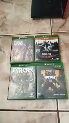Lote 4 jogos Xbox