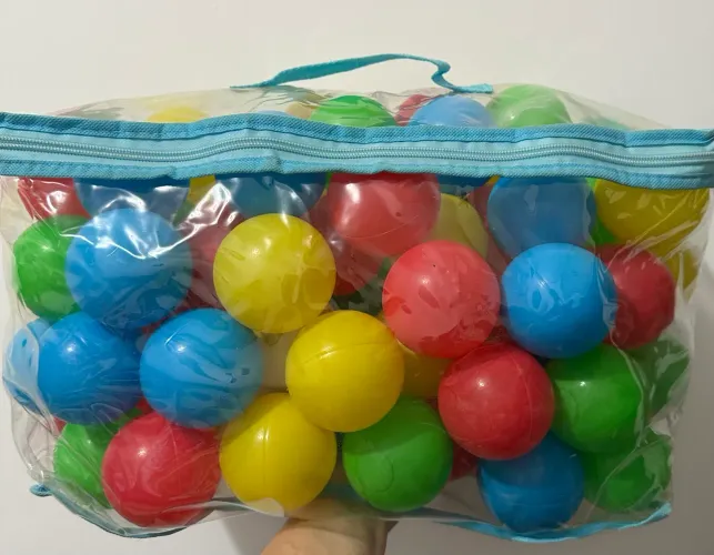 95 bolinhas coloridas para piscina