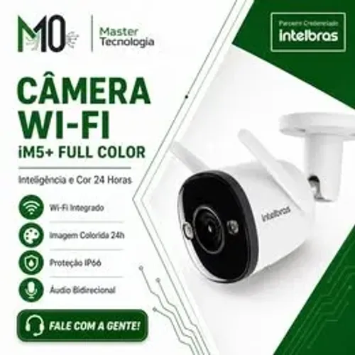 CAMERA WI-FI FULL HD IM5+ FULL COLOR - INTELBRAS