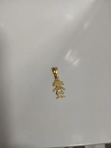 VENDO OU TROCO PIGENTE DE OURO 18K