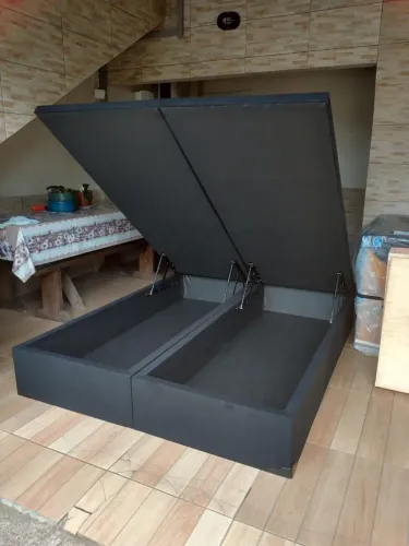 Box Baú Queen 158x198 Novo | Direto da Fábrica | Pronta Entrega