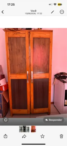 Vendo guarda roupa duas portas