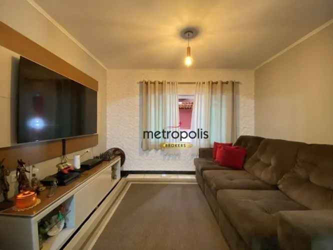 Sobrado à venda, 151 m² por R$ 850.000,00 - Parque Jaçatuba - Santo André/SP