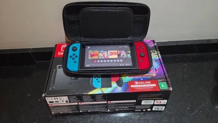 Nintendo Switch V2 desbloqueado -128gb
