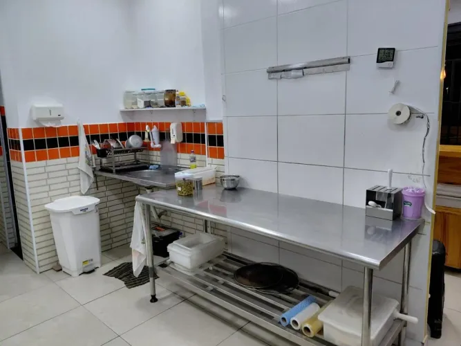 Bancada aço inox 304