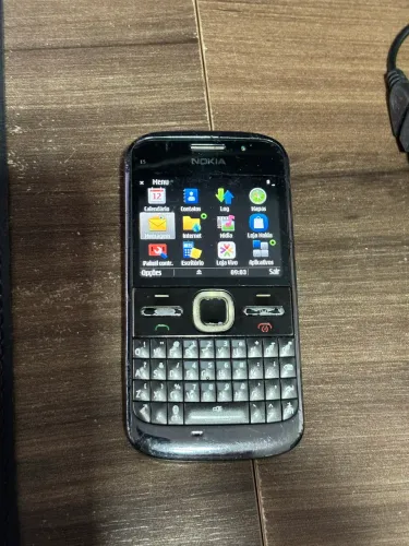 Celular antigo Nokia E5 Para colecionadores
