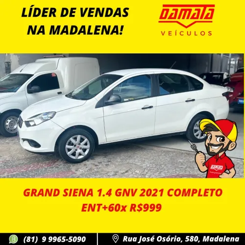 Fiat Grand Siena 1.4 EVO Flex 8V 4P 2021