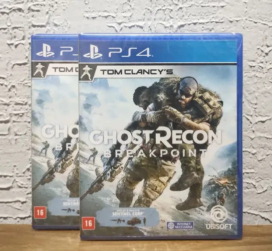 Ghost Recon Breakpoint Ps4 Lacrado (Aceitamos seu jogo usado como forma de pagamento)