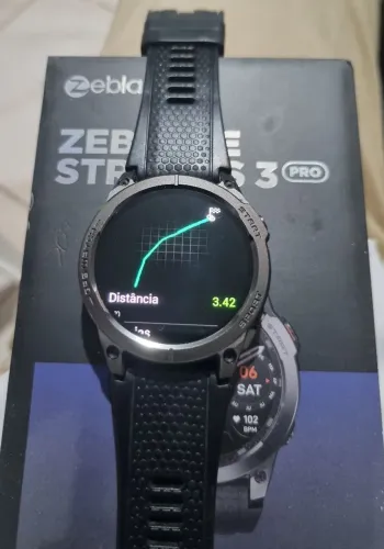 Relógio smartwatch Zeblaze Stratos 3 pro