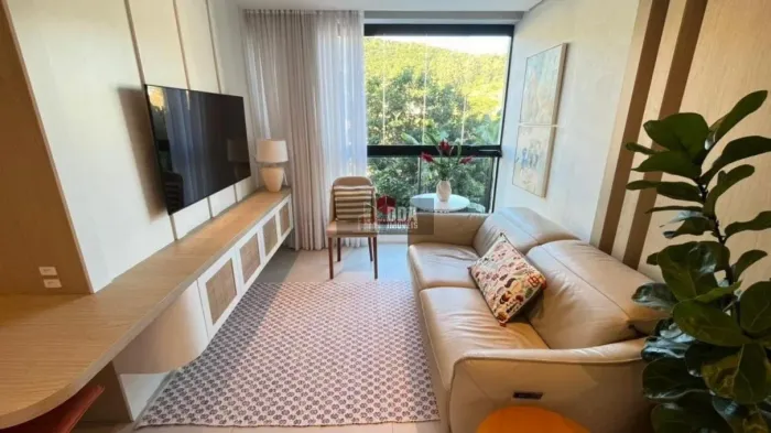 Apartamento mobiliado com um quarto em Jurerê