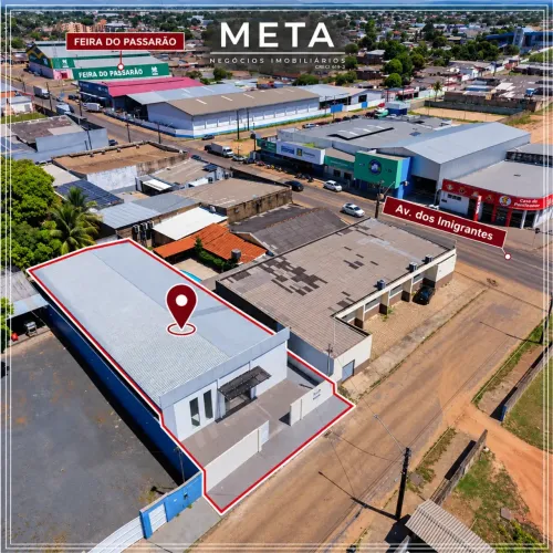 ALUGA-SE PRÉDIO COMERCIAL NO BAIRRO BURITIS