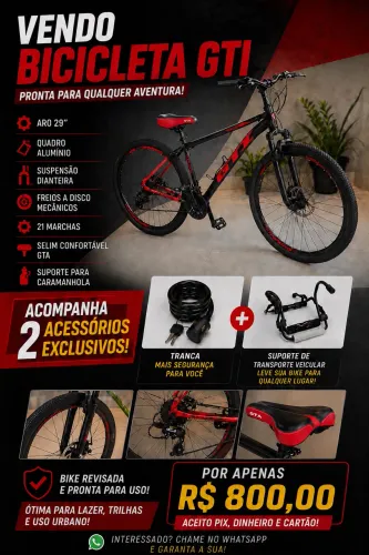  Bicicleta Aro 29