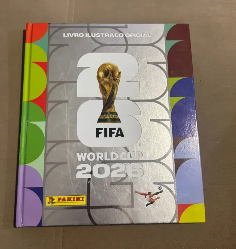 Álbum Copa 2026 Prateado Panini