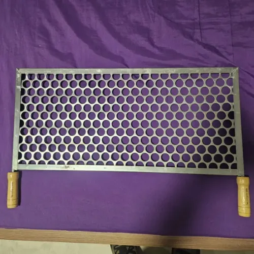 Grelha para churrasqueira 28x60cm nova!