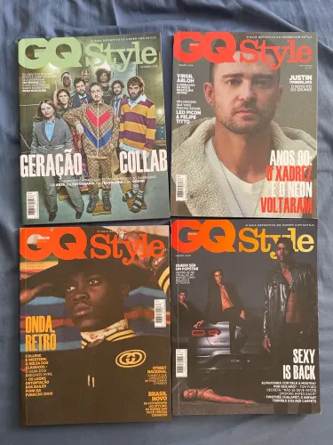 Revista GQ Style Brasil - 4 Edições