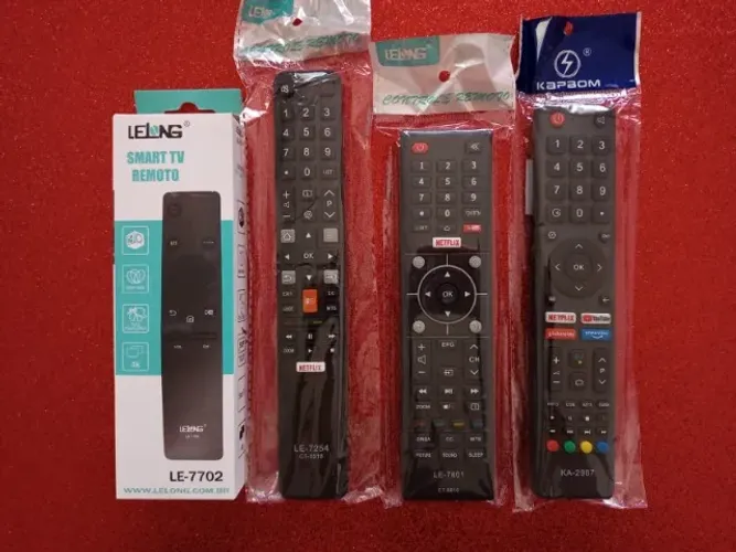 Controle Remoto TV Varias Marcas + Pilhas
