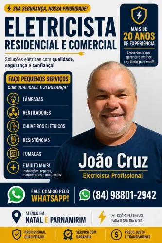 Eletricista Residencial e Comercial