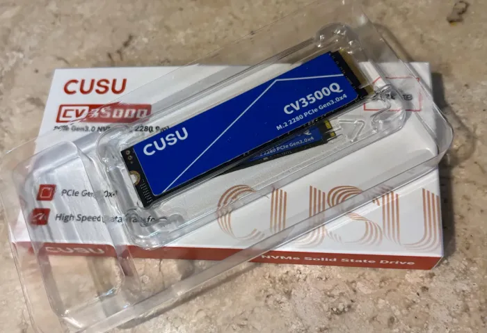 SSD NVMe m.2 256GB