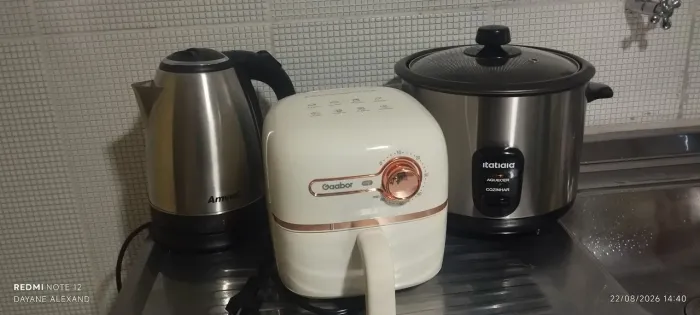 Airfryer mini,panela elétrica,chaleira