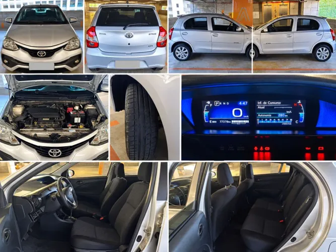 Toyota Etios X 1.3 Flex 16V 5P Aut. 2018