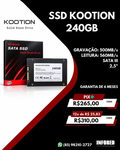 SSD Kootion 240GB SATA III 2.5?