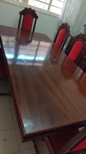 Mesa rústica 8 cadeiras