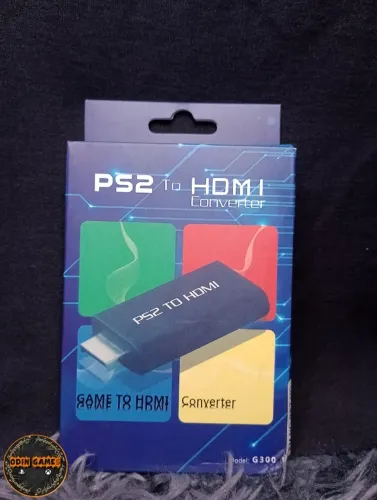 PROMOÇÃO Adaptador conversor RCA/HDMI PS1 e PS2. Ótima qualidade, só conectar.