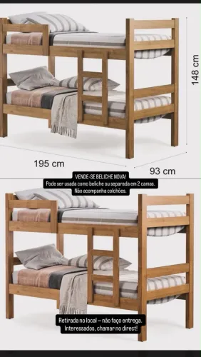 CAMA BELICHE NOVA