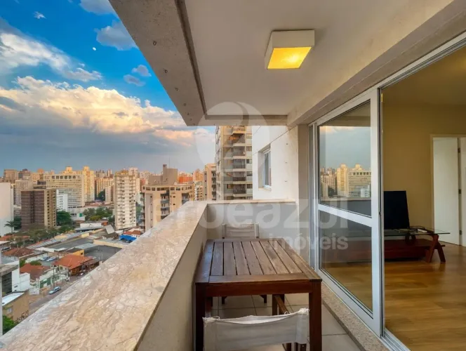 Apartamento 100% Mobiliado e decorado andar alto no Botafogo-Campinas, SP.